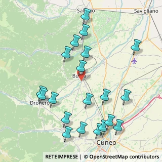 Mappa , 12022 Busca CN, Italia (9.5895)