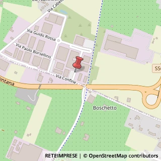 Mappa Via Giovanni Falcone, 1, 41057 Spilamberto, Modena (Emilia Romagna)
