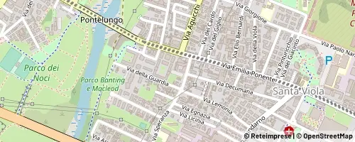 Mappa Bologne
