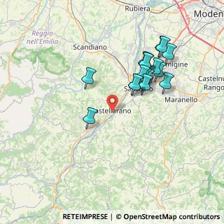 Mappa Via Don Reverberi, 42014 Castellarano RE, Italia (7.10588)