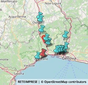 Mappa Via Brema, 16010 Masone GE, Italia (11.8165)