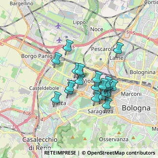 Mappa Variante SS9, 40011 Bologna BO, Italia (1.4535)
