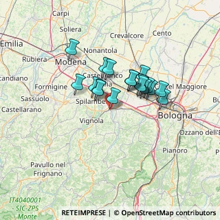 Mappa Via Circonvallazione Nord, 40053 Valsamoggia BO, Italia (9.9855)