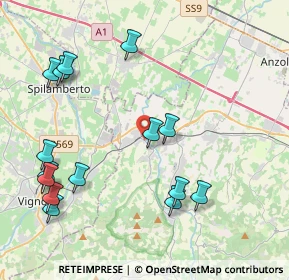 Mappa Via Circonvallazione Nord, 40053 Valsamoggia BO, Italia (4.88333)