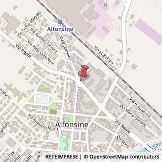 Mappa Viale Stazione, 4, 48011 Alfonsine, Ravenna (Emilia Romagna)