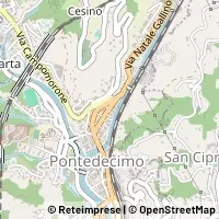 Karte Genova