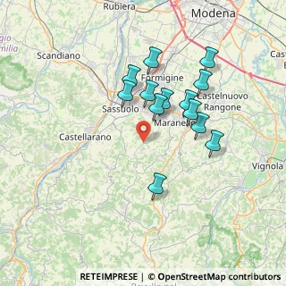 Mappa Via della Chiesa, 41028 Maranello MO, Italia (6.41692)