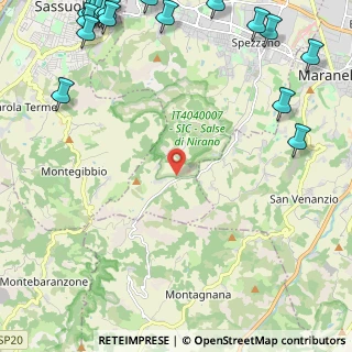Mappa Via della Chiesa, 41028 Maranello MO, Italia (3.9005)