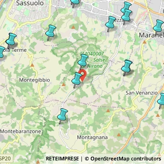 Mappa Via della Chiesa, 41028 Maranello MO, Italia (3.4925)