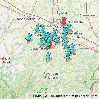 Mappa Via della Chiesa, 41028 Maranello MO, Italia (10.3455)