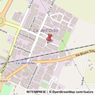 Mappa Via Giuseppe Verdi, 21, 40055 Castenaso, Bologna (Emilia Romagna)
