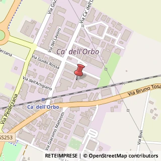 Mappa Via Giuseppe Verdi, 45, 40055 Castenaso, Bologna (Emilia Romagna)
