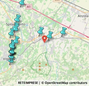 Mappa Via P. Togliatti, 40053 Valsamoggia BO, Italia (5.57944)