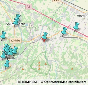 Mappa Via P. Togliatti, 40053 Valsamoggia BO, Italia (6.56467)
