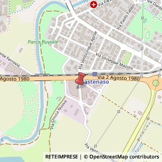 Mappa Via XXV Aprile, 2, 40055 Castenaso, Bologna (Emilia Romagna)