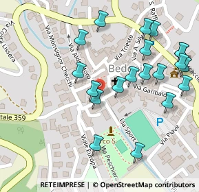 Mappa Piazza Senatore Lagasi, 43041 Bedonia PR, Italia (0.141)