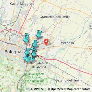 Mappa Via Enea Stefani, 40138 Bologna BO, Italia (3.52462)