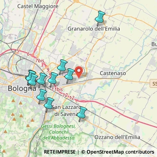 Mappa Via Enea Stefani, 40138 Bologna BO, Italia (4.52091)