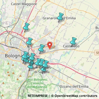 Mappa Via Enea Stefani, 40138 Bologna BO, Italia (4.35867)