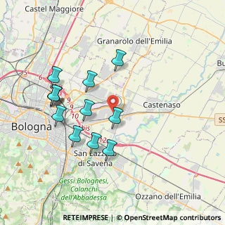 Mappa Via Enea Stefani, 40138 Bologna BO, Italia (3.76583)