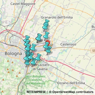 Mappa Via Enea Stefani, 40138 Bologna BO, Italia (3.36)