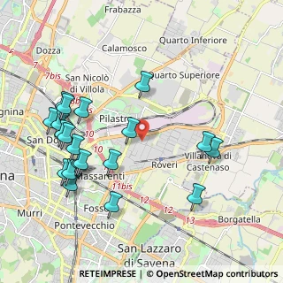 Mappa Via dell'Elettricista, 40138 Bologna BO, Italia (2.287)