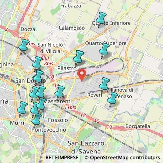 Mappa Via dell'Elettricista, 40138 Bologna BO, Italia (2.44)