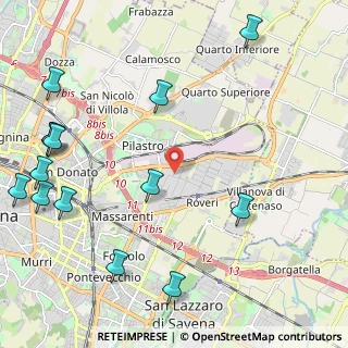 Mappa Via dell'Elettricista, 40138 Bologna BO, Italia (3.01643)