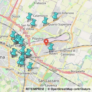 Mappa Via dell'Elettricista, 40138 Bologna BO, Italia (2.653)