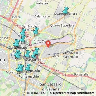 Mappa Via dell'Elettricista, 40138 Bologna BO, Italia (2.69857)