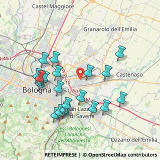 Mappa Via dell'Elettricista, 40138 Bologna BO, Italia (4.031)