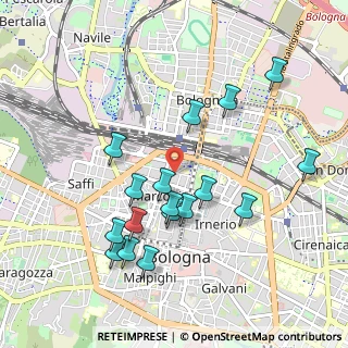 Mappa Via Antonio Gramsci, 40121 Bologna BO, Italia (0.98118)