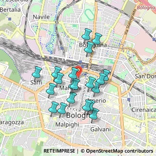 Mappa Via Antonio Gramsci, 40121 Bologna BO, Italia (0.838)