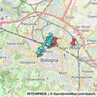 Mappa Via Antonio Gramsci, 40121 Bologna BO, Italia (0.62154)