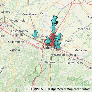 Mappa Via Bruno Monterumici, 40133 Bologna BO, Italia (10.127)