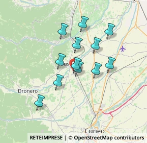 Mappa Str. Stat, 12022 Busca CN, Italia (5.79167)