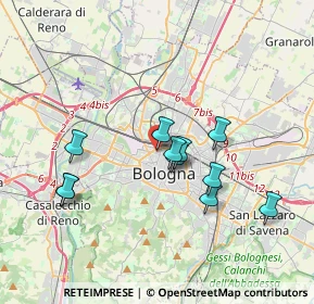 Mappa Via Don Giovanni Minzoni, 40121 Bologna BO, Italia (3.27182)