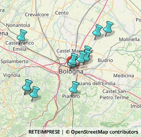 Mappa Via Don Giovanni Minzoni, 40121 Bologna BO, Italia (13.59333)