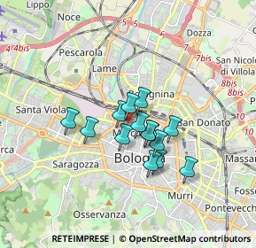 Mappa Via Don Giovanni Minzoni, 40121 Bologna BO, Italia (1.16571)