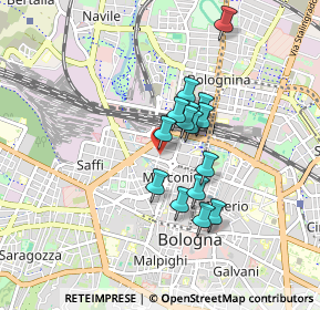 Mappa Via Don Giovanni Minzoni, 40121 Bologna BO, Italia (0.64867)