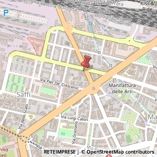 Mappa Via Camillo Casarini, 2, 40131 Bologna, Bologna (Emilia Romagna)