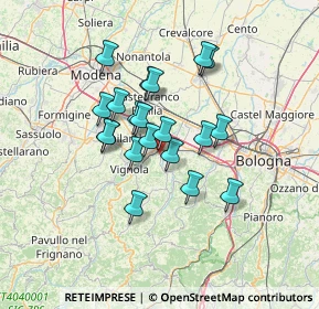 Mappa Via Augusto Zanasi, 40053 Valsamoggia BO, Italia (10.6035)