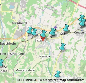 Mappa Via Augusto Zanasi, 40053 Valsamoggia BO, Italia (2.405)