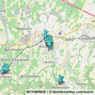 Mappa Via Augusto Zanasi, 40053 Valsamoggia BO, Italia (1.81692)