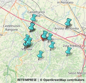 Mappa Via Augusto Zanasi, 40053 Valsamoggia BO, Italia (6.03235)