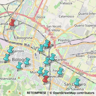 Mappa Via Isabella Andreini, 40127 Bologna BO, Italia (2.74929)