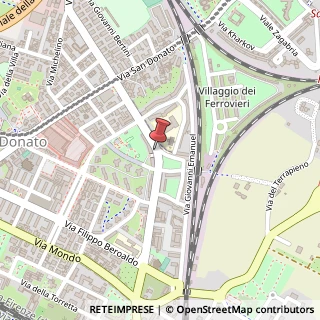 Mappa Via Angelo Beolco, 2, 40127 Bologna, Bologna (Emilia Romagna)