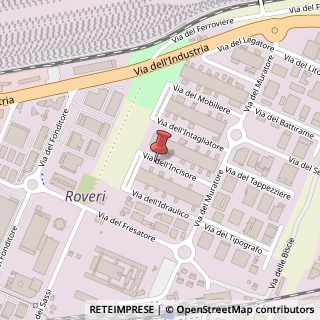 Mappa Via dell'Incisore, 12, 40138 Bologna, Bologna (Emilia Romagna)