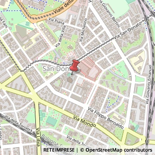 Mappa Via Adelaide Ristori, 1, 40127 Bologna, Bologna (Emilia Romagna)