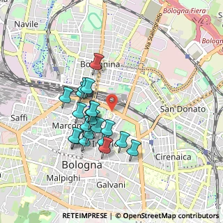 Mappa Mura di Porta Galliera, 40126 Bologna BO, Italia (0.778)